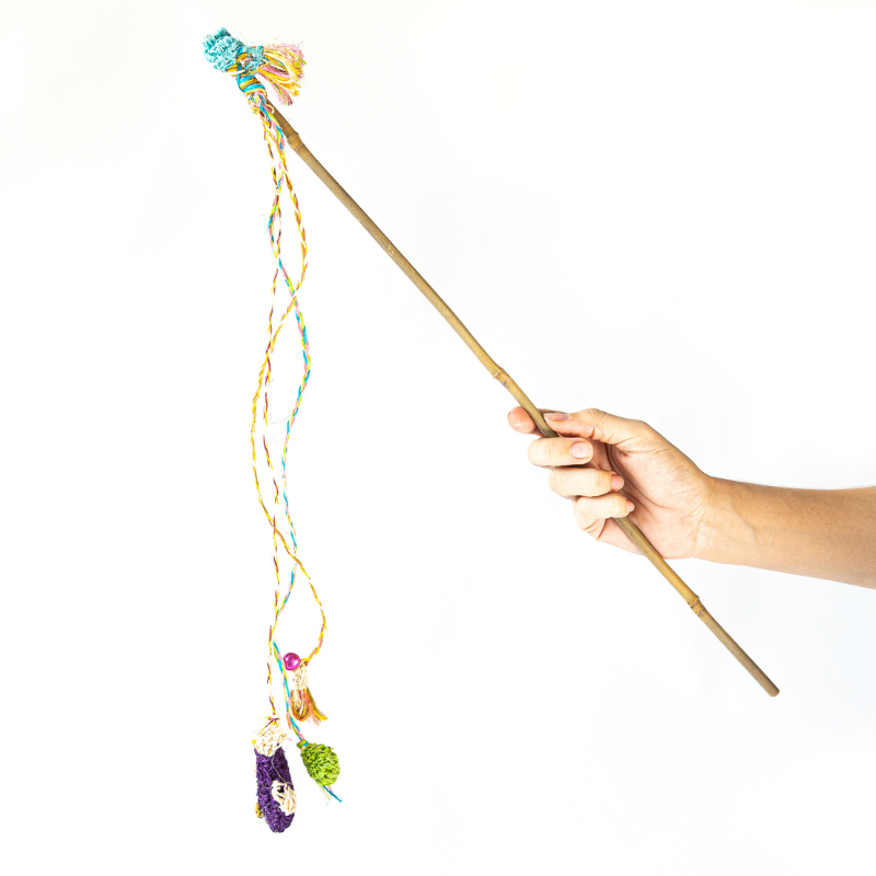 Varita de pescar Pececito Morado