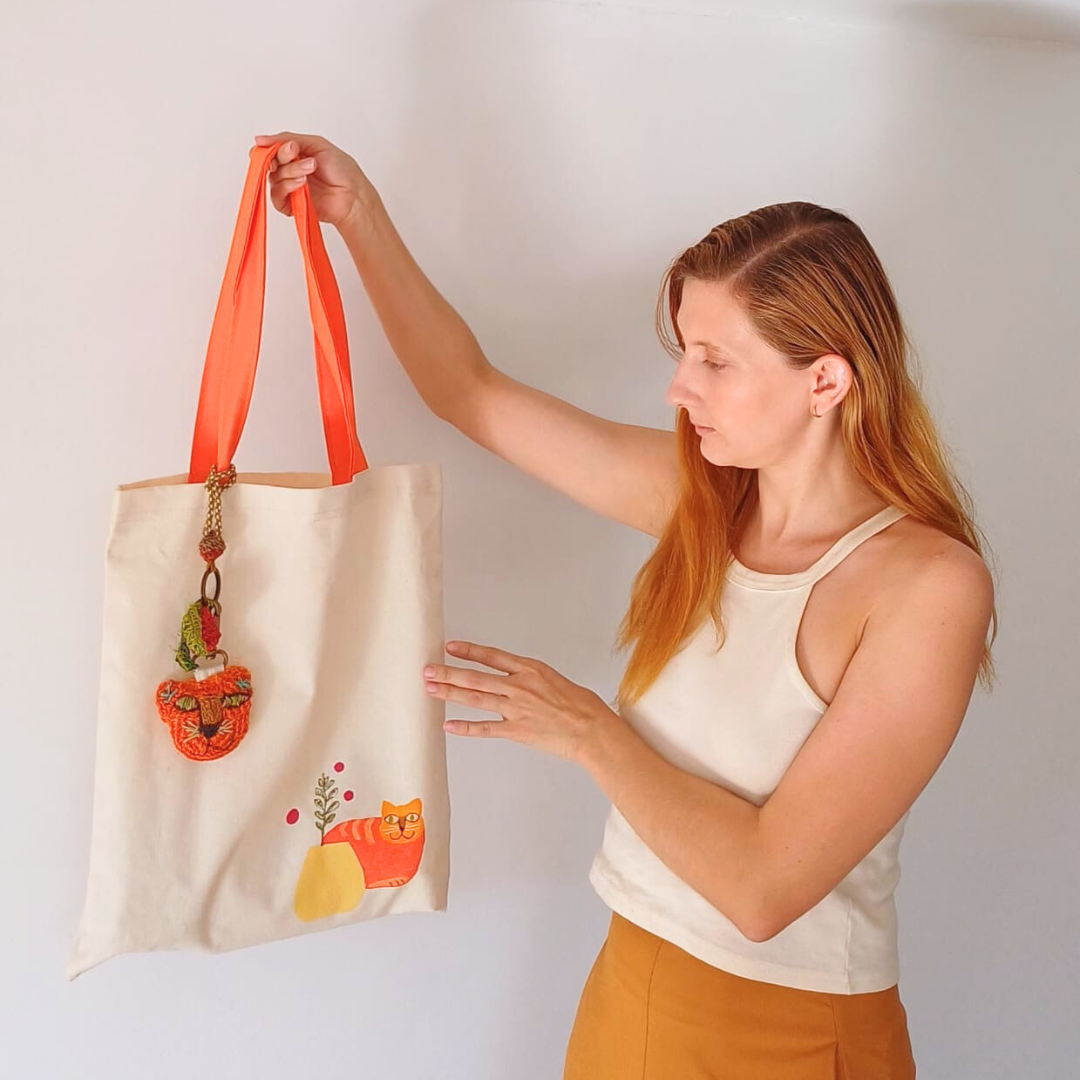 Totebag Mishi Amanecer